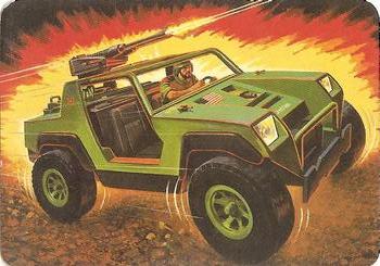 #35 Attack Vehicle VAMP - 1986 G.I. Joe Action Cards