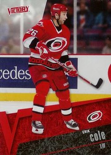 #35 Erik Cole - Carolina Hurricanes - 2003-04 Upper Deck Victory Hockey