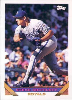 #735 Steve Shifflett - Kansas City Royals - 1993 Topps Baseball
