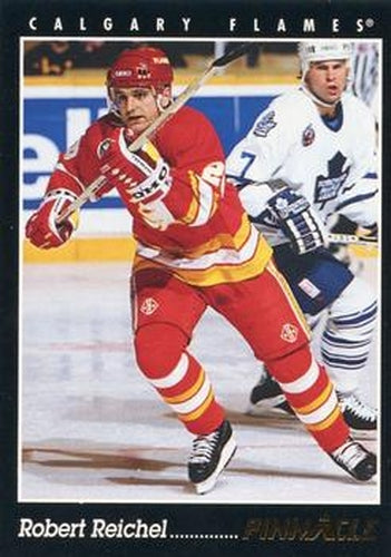 #35 Robert Reichel - Calgary Flames - 1993-94 Pinnacle Hockey