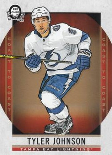 #35 Tyler Johnson - Tampa Bay Lightning - 2018-19 O-Pee-Chee Coast to Coast Hockey