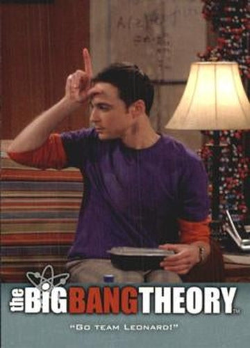 #35 "Go team Leonard!" - 2013 Big Bang Theory Seasons 3 & 4