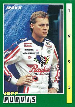 #35 Jeff Purvis - Bobby Allison Racing - 1993 Maxx Racing