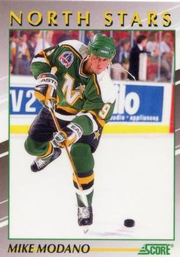 #35 Mike Modano - Minnesota North Stars - 1991-92 Score Young Superstars Hockey