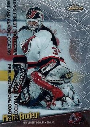 #35 Martin Brodeur - New Jersey Devils - 1998-99 Finest Hockey