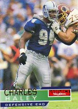 #35 Charles Haley - Dallas Cowboys - 1995 SkyBox Impact Football