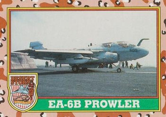 #35 EA-6B Prowler - 1991 Topps Desert Storm