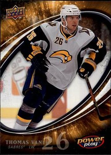 #35 Thomas Vanek - Buffalo Sabres - 2008-09 Upper Deck Power Play Box Set Hockey