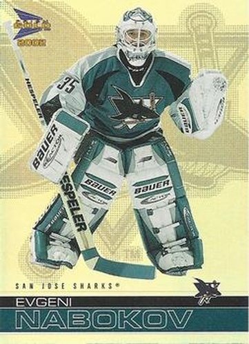 #35 Evgeni Nabokov - San Jose Sharks - 2001-02 Pacific McDonald's Hockey