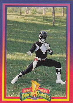 #35 The Black Ranger - 1994 Collect-A-Card Power Rangers