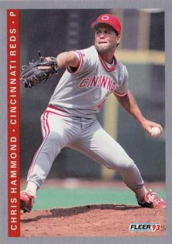 #35 Chris Hammond - Cincinnati Reds - 1993 Fleer Baseball