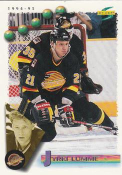 #35 Jyrki Lumme - Vancouver Canucks - 1994-95 Score Hockey