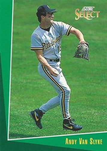 #35 Andy Van Slyke - Pittsburgh Pirates - 1993 Select Baseball
