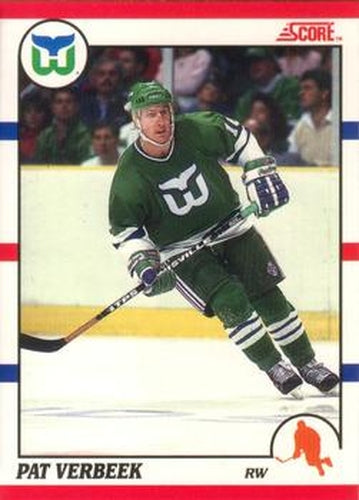 #35 Pat Verbeek - Hartford Whalers - 1990-91 Score Canadian Hockey