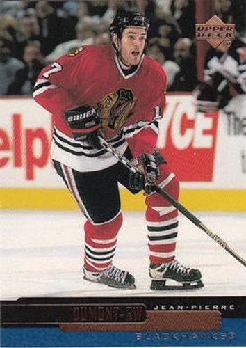 #35 J.P. Dumont - Chicago Blackhawks - 1999-00 Upper Deck Hockey