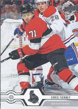 #35 Chris Tierney - Ottawa Senators - 2019-20 Upper Deck Hockey