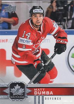 #35 Matt Dumba - Canada - 2017-18 Upper Deck Canadian Tire Team Canada Hockey