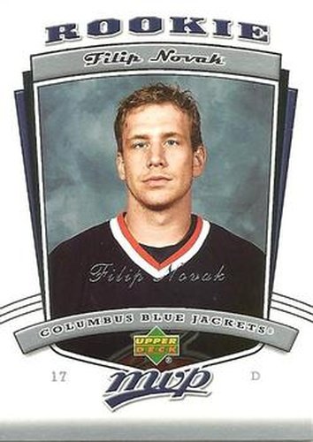 #335 Filip Novak - Columbus Blue Jackets - 2006-07 Upper Deck MVP Hockey