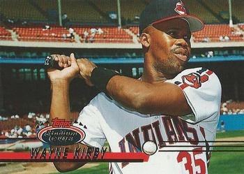 #35 Wayne Kirby - Cleveland Indians - 1993 Stadium Club Baseball