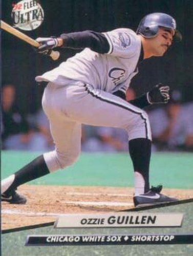#35 Ozzie Guillen - Chicago White Sox - 1992 Ultra Baseball