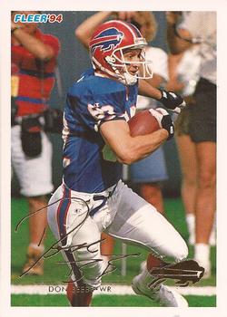 #35 Don Beebe - Buffalo Bills - 1994 Fleer Football