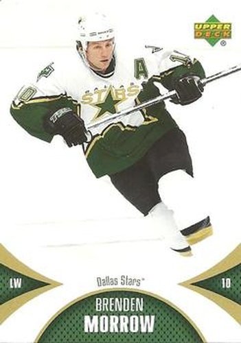 #35 Brenden Morrow - Dallas Stars - 2006-07 Upper Deck Mini Jersey Hockey