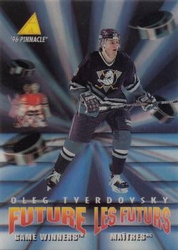 #McD-35 Oleg Tverdovsky - Anaheim Mighty Ducks - 1995-96 Pinnacle McDonald's Game Winners Hockey