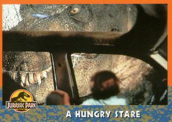 #35 A Hungry Stare - 1993 Topps Jurassic Park