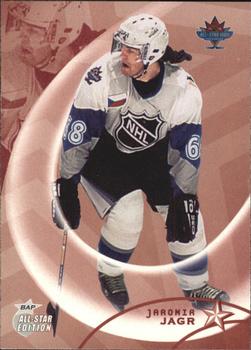 #35 Jaromir Jagr - Washington Capitals - 2002-03 Be a Player All-Star Edition Hockey