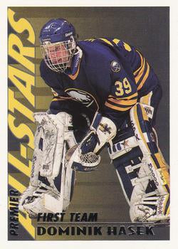 #35 Dominik Hasek - Buffalo Sabres - 1994-95 O-Pee-Chee Premier Hockey