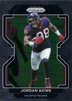 #35 Jordan Akins - Houston Texans - 2021 Panini Prizm Football
