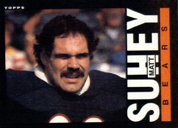 #35 Matt Suhey - Chicago Bears - 1985 Topps Football
