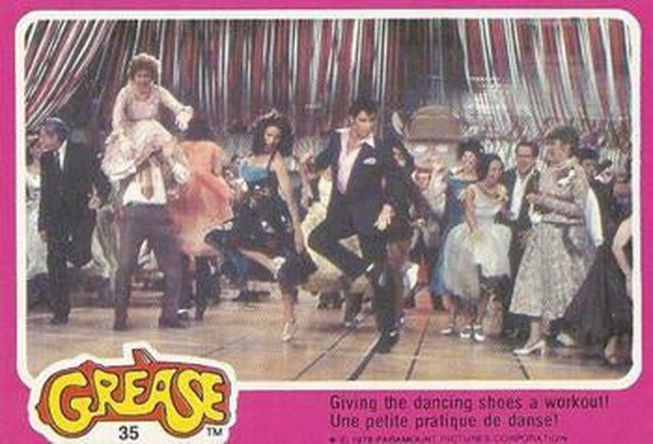 #35 Giving the Dancing Shoes a Workout! - 1978 O-Pee-Chee Grease