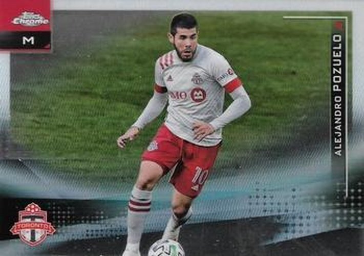 #35 Alejandro Pozuelo - Toronto FC - 2021 Topps Chrome MLS Soccer