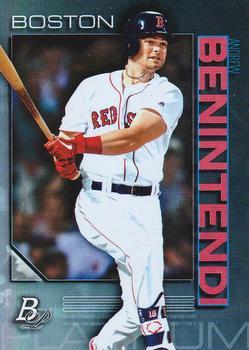 #35 Andrew Benintendi - Boston Red Sox - 2020 Bowman Platinum Baseball