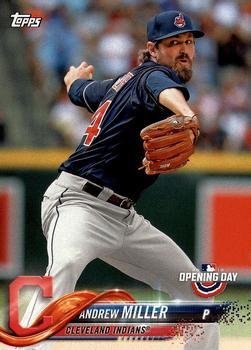 #35 Andrew Miller - Cleveland Indians - 2018 Topps Opening Day Baseball