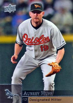 #35 Aubrey Huff - Baltimore Orioles - 2009 Upper Deck Baseball