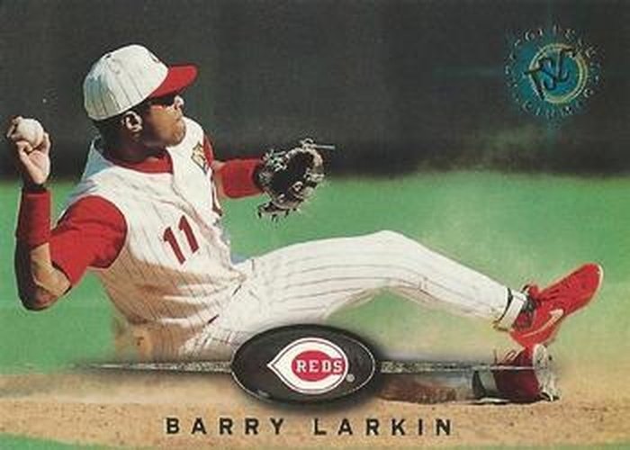 #35 Barry Larkin - Cincinnati Reds - 1995 Stadium Club Baseball