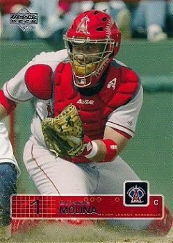 #35 Bengie Molina - Anaheim Angels - 2003 Upper Deck Baseball