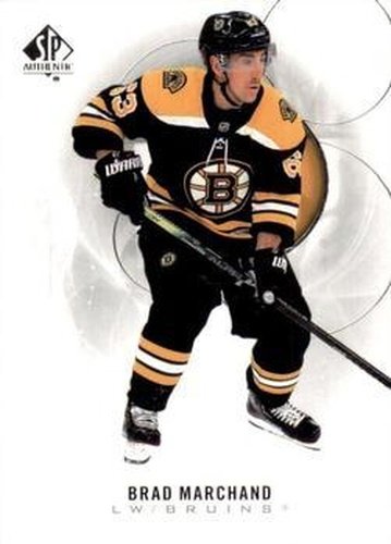 #35 Brad Marchand - Boston Bruins - 2020-21 SP Authentic Hockey