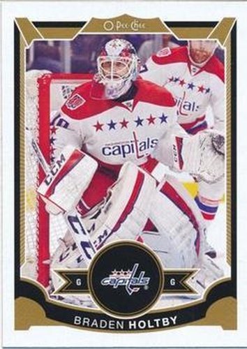 #35 Braden Holtby - Washington Capitals - 2015-16 O-Pee-Chee Hockey