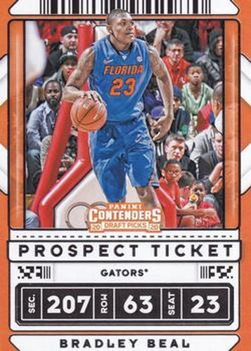 #35 Bradley Beal - Florida Gators - 2020 Panini Contenders Draft Picks Basketball