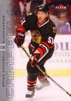 #35 Brian Campbell - Chicago Blackhawks - 2009-10 Ultra Hockey