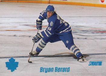 #35 Bryan Berard - Toronto Maple Leafs - 1999-00 Stadium Club Hockey
