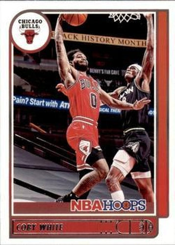 #35 Coby White - Chicago Bulls - 2021-22 Hoops Basketball