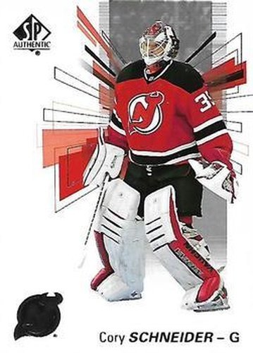 #35 Cory Schneider - New Jersey Devils - 2016-17 SP Authentic Hockey