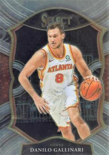 #35 Danilo Gallinari - Atlanta Hawks - 2020-21 Panini Select Basketball