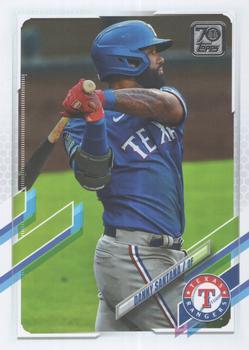 #35 Danny Santana - Texas Rangers - 2021 Topps Baseball