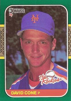 #35 - David Cone - New York Mets - 1987 Donruss The Rookies Baseball