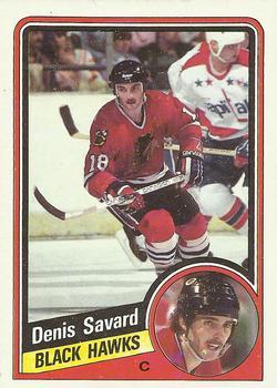 #35 Denis Savard - Chicago Blackhawks - 1984-85 Topps Hockey